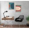 image:imageKate and Laurel Sylvie Teotitlan Valley Study 1 A and B Framed Canvas Wall Art Set by Kate Aurelia Holloway 2 Piece 18x24 Natural Soft Colorful Boho Art for Wall