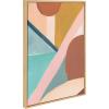 image:imageKate and Laurel Sylvie Teotitlan Valley Study 2 Framed Canvas Wall Art by Kate Aurelia Holloway 23x33 Natural MidCentury Modern Abstract Art for WallNatural
