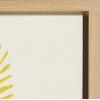 image:imageKate and Laurel Sylvie Tropical Love Framed Canvas Wall Art by Kasey Free 18x24 Natural Heart Inspired Home Decor