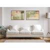 image:imageKate and Laurel Sylvie United Colors III and IV Framed Canvas Wall Art Set by Amy Lighthall 2 Piece Set 23x33 Gold Modern Soft Watercolor Abstract Art Set for Wall Home DecorGold