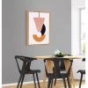 image:imageKate and Laurel Sylvie Venice 5 Framed Canvas Wall Art by Alexander Ginzburg 18x24 Natural Colorful MidCentury Wall Decor