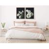 image:imageKate and Laurel Sylvie White Ranunculus 4 and White Ranunculus 3 Framed Canvas Wall Art Set by Emiko and Mark Franzen of F2Images 2 Piece 18x24 Gold Decorative Floral Art for Wall