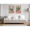 image:imageKate and Laurel Sylvie Wild Foliage l Neutral Linen Framed Canvas Wall Art by Nikita Jariwala 23x33 Natural Modern Painted Greenery Bouquet Art for WallNatural
