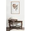 image:imageKate and Laurel Sylvie Wild King Protea Framed Canvas Wall Art by Sara Berrenson 18x24 Natural Beautiful Wild Flower Art for WallNatural