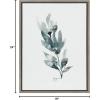 image:imageKate and Laurel Sylvie Wild Mariposa Framed Canvas Wall Art by Sara Berrenson 18x24 Natural Decorative Wildflower Art for WallGray