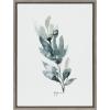 image:imageKate and Laurel Sylvie Wild Mariposa Framed Canvas Wall Art by Sara Berrenson 18x24 Natural Decorative Wildflower Art for WallGray