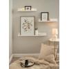 image:imageKate and Laurel Sylvie Wild Salvia Framed Canvas Wall Art by Sara Berrenson 18x24 Natural Wildflower Art for WallGold