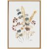 image:imageKate and Laurel Sylvie Wild Salvia Framed Canvas Wall Art by Sara Berrenson 18x24 Natural Wildflower Art for WallNatural
