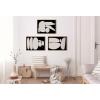 image:imageKate and Laurel Sylvie Zen Rock Garden Black and Tan Zen River Rocks Black and Tan and Balancing Zen Rocks Black and Tan Framed Canvas Wall Art by The Creative Bunch Studio 3 Piece 18x24 NaturalNatural