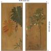 image:imageKate and Laurel Trumpet Trees Jamaica 2 2 Piece Framed Canvas Wall Art Set by The Smithsonian American Art Museum Sylvie Dark Gold Traditional Nature Art for Wall Decor