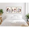 image:imageKate and Laurel Urban Wanderer Set of 3 18x24 Framed Canvas Wall Art Set by Xizhou Xie Sylvie Dark Gold Modern Contemporary Abstract Art for Wall Decor Living Room Bedroom