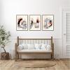 image:imageKate and Laurel Urban Wanderer Set of 3 18x24 Framed Canvas Wall Art Set by Xizhou Xie Sylvie Dark Gold Modern Contemporary Abstract Art for Wall Decor Living Room Bedroom