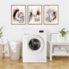image:imageKate and Laurel Urban Wanderer Set of 3 18x24 Framed Canvas Wall Art Set by Xizhou Xie Sylvie Dark Gold Modern Contemporary Abstract Art for Wall Decor Living Room Bedroom
