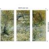 image:imageKate and Laurel Vincent van Gogh River Bank in Springtime 1887 3 Piece Framed Canvas Wall Art Set by Nostalgia Prints Sylvie Beaded White Traditional Landscape Art for Wall Decor