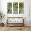 image:imageKate and Laurel Vincent van Gogh River Bank in Springtime 1887 3 Piece Framed Canvas Wall Art Set by Nostalgia Prints Sylvie Beaded White Traditional Landscape Art for Wall Decor