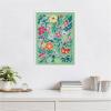 image:imageKate and Laurel Wild flowers and Butterflies Framed Canvas Wall Art by Rachel Lee 18 x 24 Sylvie White Whimsical Flowers Animals Abstract Nature Art for Wall Decor Living Room Bedroom