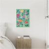 image:imageKate and Laurel Wild flowers and Butterflies Framed Canvas Wall Art by Rachel Lee 18 x 24 Sylvie White Whimsical Flowers Animals Abstract Nature Art for Wall Decor Living Room Bedroom