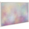 image:imageKate and Laurel x Mentoring Positives Collaboration Baby Girl Framed Canvas Wall Art 23x33 White Decorative Rainbow Abstract Art Print for Wall
