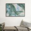 image:imageKate and Laurel x Mentoring Positives Collaboration The Looking Glass Framed Wall Art 23x33 Gray Green and Blue Neutral Abstract Art Wall Dcor