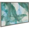 image:imageKate and Laurel x Mentoring Positives Collaboration The Looking Glass Framed Wall Art 23x33 Gray Green and Blue Neutral Abstract Art Wall Dcor