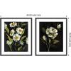 image:imageMoody Floral 1 amp 2 2 Piece Framed Wall Art Print Set by Annie Quigley