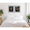 image:imageMoody Floral 4 amp 7 2 Piece Framed Wall Art Print Set by Annie Quigley
