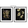 image:imageMoody Floral 4 amp 7 2 Piece Framed Wall Art Print Set by Annie Quigley