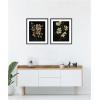 image:imageMoody Floral 4 amp 7 2 Piece Framed Wall Art Print Set by Annie Quigley