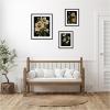 image:imageMoody Floral Hued 3 Piece Framed Wall Art Print Set by Annie Quigley