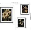 image:imageMoody Floral Hued 3 Piece Framed Wall Art Print Set by Annie Quigley