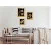 image:imageMoody Pink Hued Floral 3 Piece Framed Wall Art Print Set by Annie Quigley