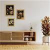 image:imageMoody Pink Hued Floral 3 Piece Framed Wall Art Print Set by Annie Quigley