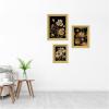 image:imageMoody Pink Hued Floral 3 Piece Framed Wall Art Print Set by Annie Quigley