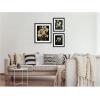 image:imageMoody Whites Floral No 3 3 Piece Framed Wall Art Print Set by Annie Quigley