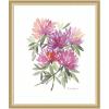image:imageKate and Laurel Framed Wall Art Print Abstract Watercolor Pink Floral by Patricia Shaw 22 x 26 Florence Gold Frame Bohemian Boho Abstract Flowers Art for Wall Decor26L x 22W