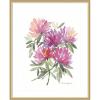 image:imageKate and Laurel Framed Wall Art Print Abstract Watercolor Pink Floral by Patricia Shaw 22 x 26 Florence Gold Frame Bohemian Boho Abstract Flowers Art for Wall Decor42L x 34W