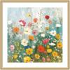 image:imageKate and Laurel Framed Wall Art Print Boho WIldflower Garden by The Creative Bunch Studio 26 x 26 Florence Gold Frame Bohemian Boho Flowers Nature Art for Wall Decor34L x 34W