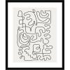 image:imageKate and Laurel Framed Wall Art Print Connected Lines by Gabrielly Guedes 21 x 25 Svelte Noir Black Frame Modern Contemporary Abstract Art for Wall DecorSvelte Noir Black