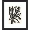 image:imageKate and Laurel Framed Wall Art Print Dark Floral by Alicia Bock 23 x 27 Oliver Black Narrow Frame Modern Contemporary Abstract Art for Wall Decor27L x 23W