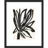 image:imageKate and Laurel Framed Wall Art Print Dark Floral by Alicia Bock 23 x 27 Oliver Black Narrow Frame Modern Contemporary Abstract Art for Wall Decor43L x 35W