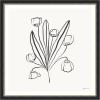 image:imageKate and Laurel Framed Wall Art Print Floral Bouquet by Gabrielly Guedes 26 x 26 Belmont Black Frame Modern Contemporary Flower Art for Wall DecorBelmont Black