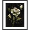 image:imageKate and Laurel Framed Wall Art Print Moody Floral 2 by Annie Quigley 21 x 25 Stylish Black Narrow Frame Modern Contemporary Flowers Nature Art for Wall Decor25L x 21W