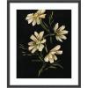 image:imageKate and Laurel Framed Wall Art Print Moody Floral 4 by Annie Quigley 21 x 25 Stylish Black Narrow Frame Modern Contemporary Flowers Art for Wall Decor25L x 21W