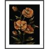 image:imageKate and Laurel Framed Wall Art Print Moody Floral 6 by Annie Quigley 21 x 25 Stylish Black Narrow Frame Modern Contemporary Flowers Nature Art for Wall Decor41L x 33W