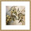image:imageKate and Laurel Framed Wall Art Print Olive Tree by The Creative Bunch Studio 26 x 26 Florence Medium Brown Frame Rustic Farmhouse Still Life Art for Wall DecorMila Dark Gold