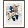 image:imageKate and Laurel Framed Wall Art Print Summer View No2 by Dan Hobday 20 x 26 Florence Medium Brown Frame Modern Contemporary Flower Art for Wall Decor42L x 32W
