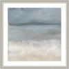 image:imageKate and Laurel Framed Wall Art Print The Blues by Mary Sparrow 26 x 26 Florence Silver Frame Coastal Abstract Art for Wall DecorFlorence Silver