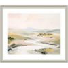 image:imageKate and Laurel Framed Wall Art Print Tranquil Landscape No 2 by Amy Lighthall 26 x 22 Florence Silver Frame Modern Contemporary Abstract Art for Wall DecorFlorence Silver