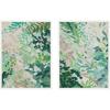 image:imageKate and Laurel Greenery I amp II 2 Piece Framed Canvas Wall Art Set by Amy Lighthall Sylvie White Modern Contemporary Abstract Art for Wall Decor