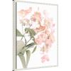 image:imageKate and Laurel Hydrangea Framed Canvas Wall Art by Alicia Abla 18 x 24 Sylvie Beaded White Modern Contemporary Flowers Nature Art for Wall Decor Living Room Bedroom